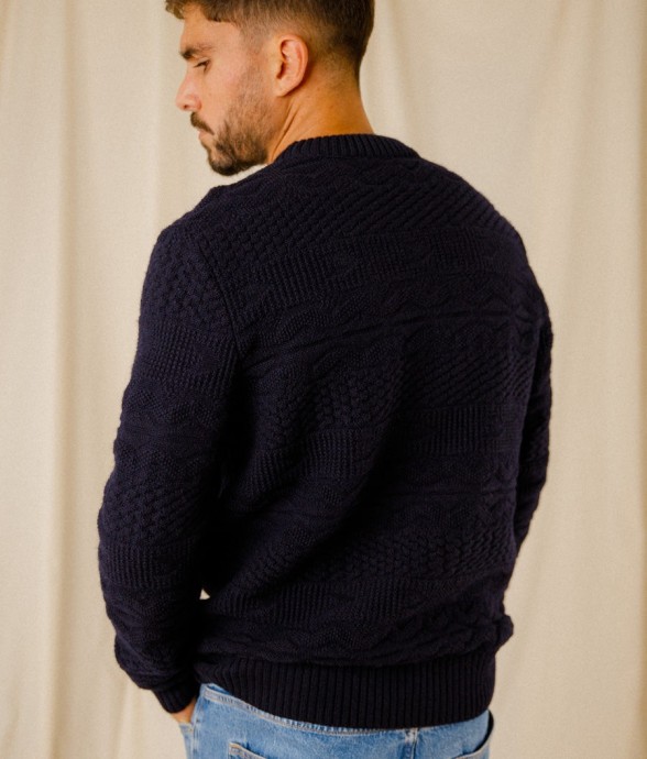 Pull unisexe Laurian laine...