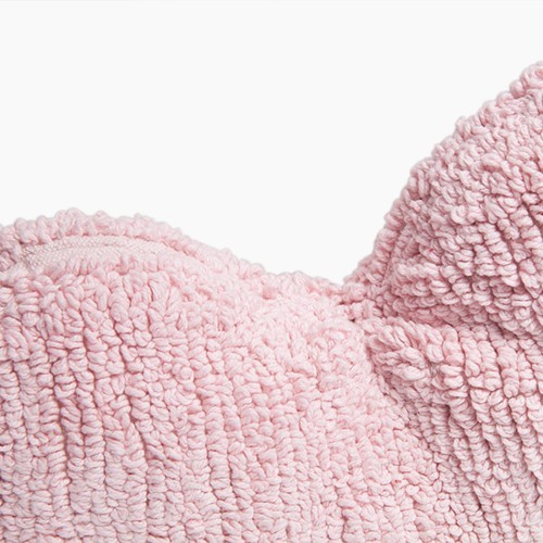  Coussin En Coton Cœur Rose Stars