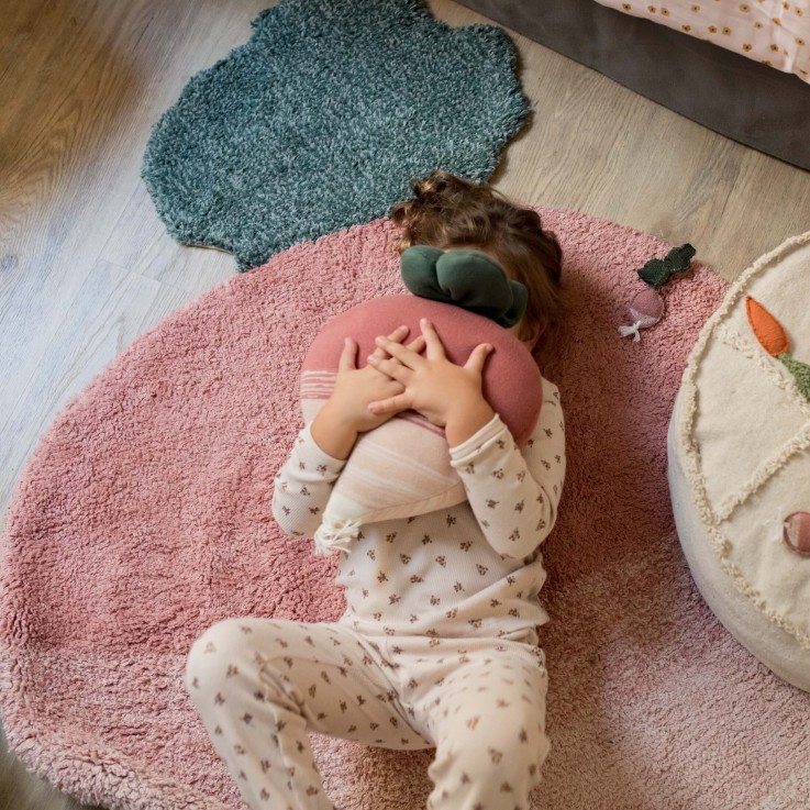 Coussin Tricoté En Coton Ramona Le Radis Oli&Carol