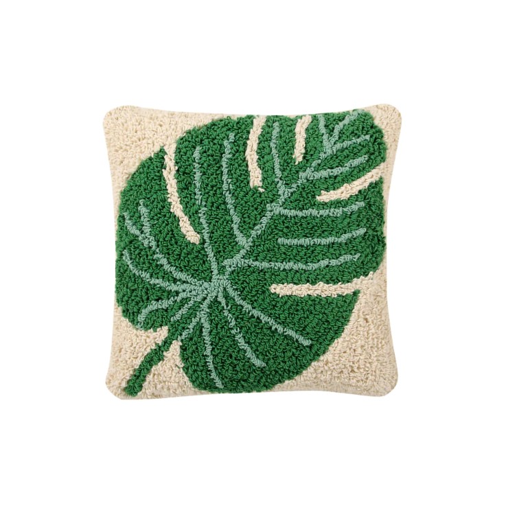 Coussin En Coton Monstera Plants