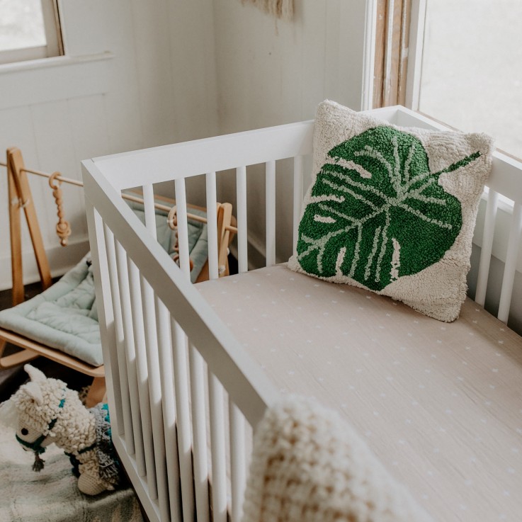 Coussin En Coton Monstera Plants