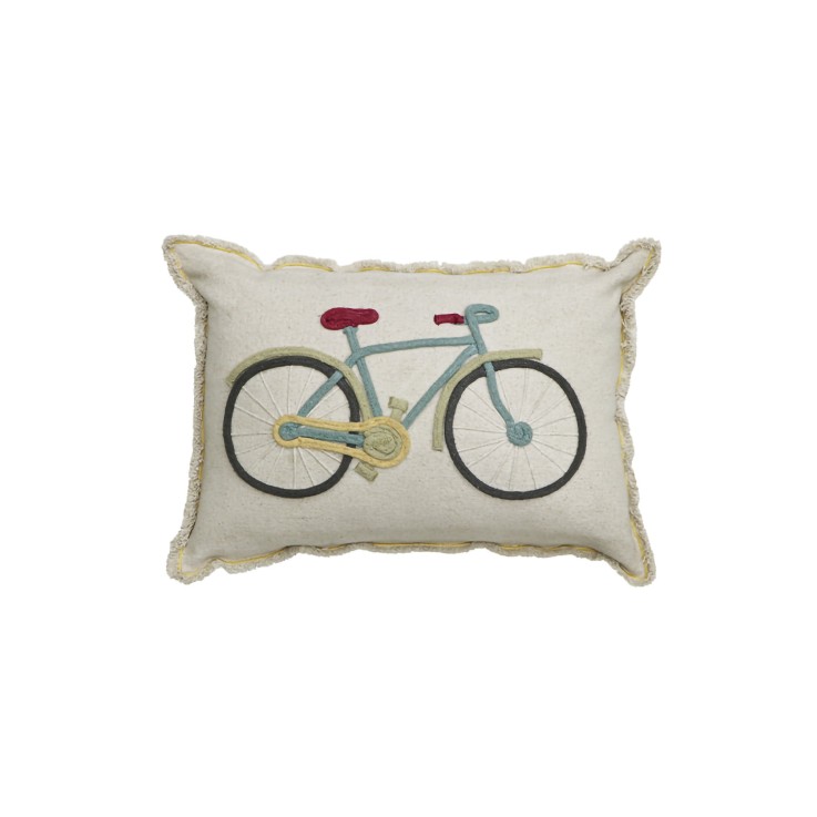 Coussin De Sol En Coton Bicyclette Eco City