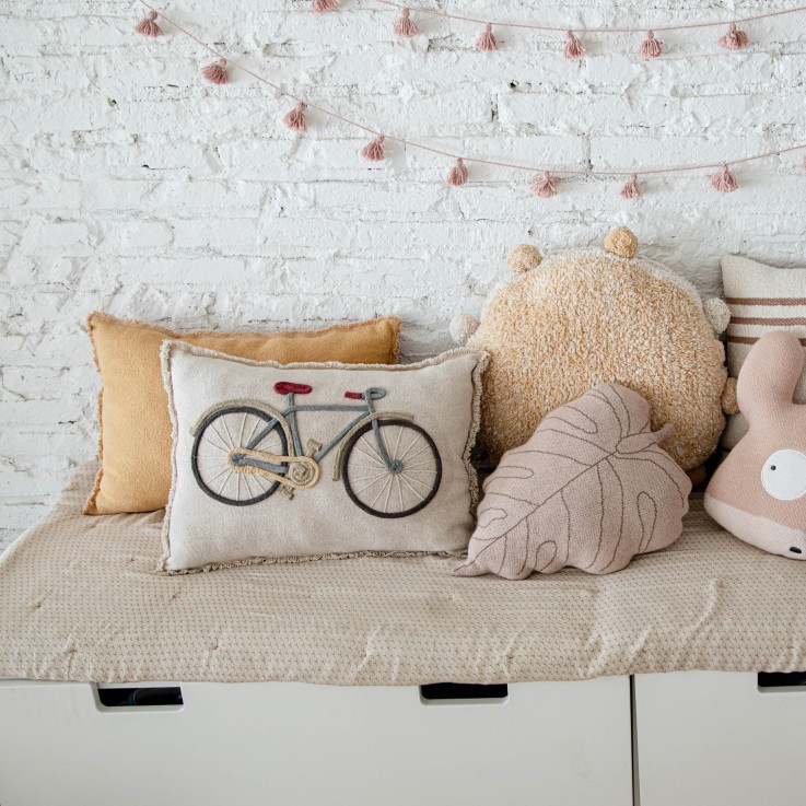 Coussin De Sol En Coton Bicyclette Eco City