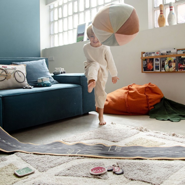 Coussin Pour Enfants En Coton Boule Eco-City