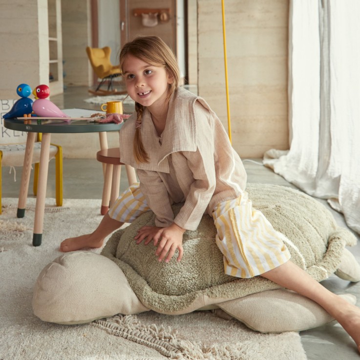 Pouf En Coton Madame Tortue Sea Wonders