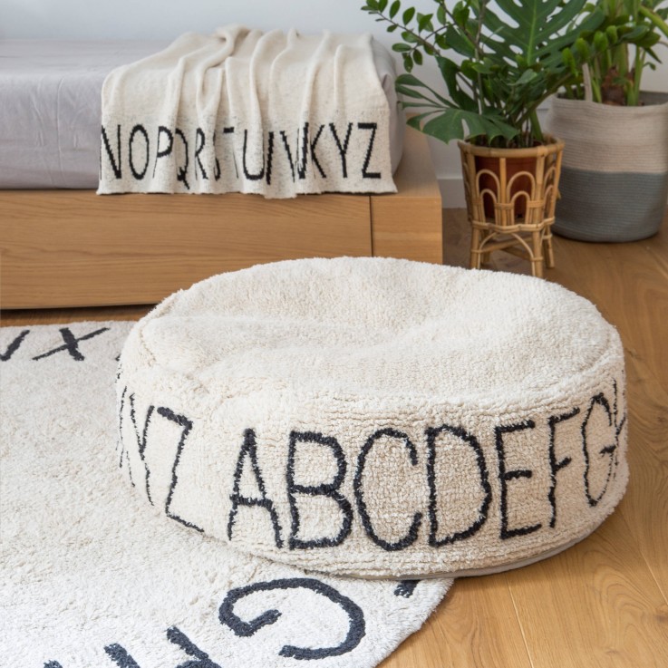 Pouf En Coton Abc