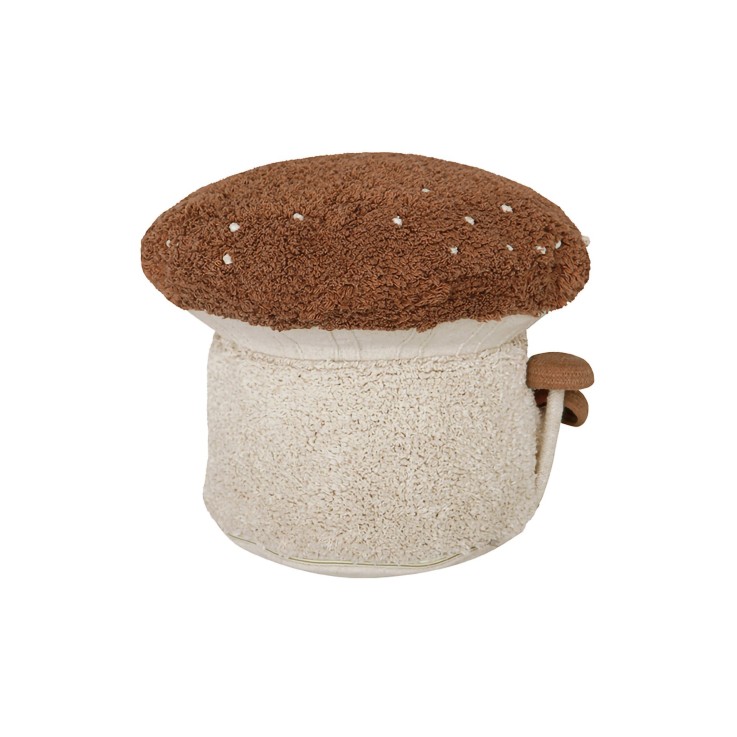 Pouf En Coton Bolet Mushroom Hunt