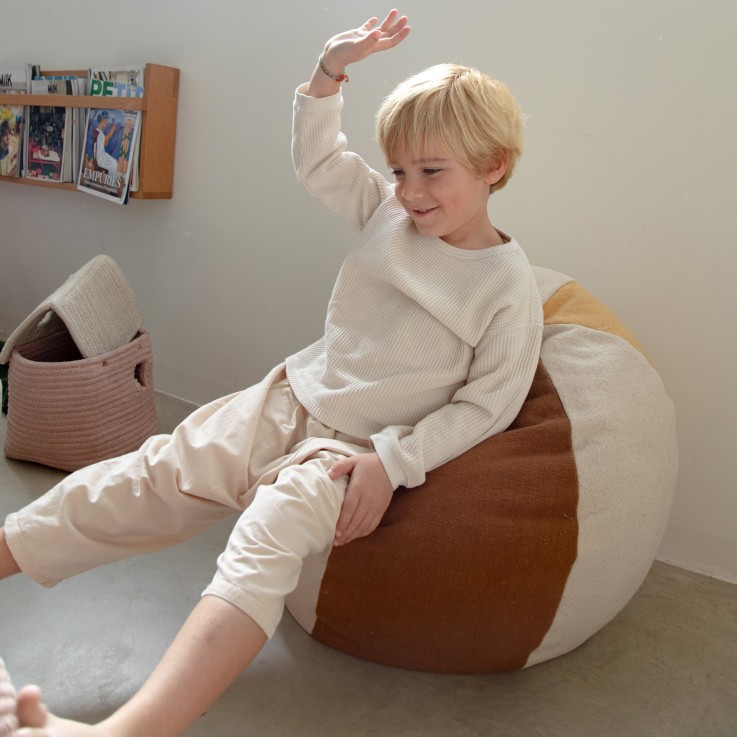 Pouf En Coton Ball Eco City