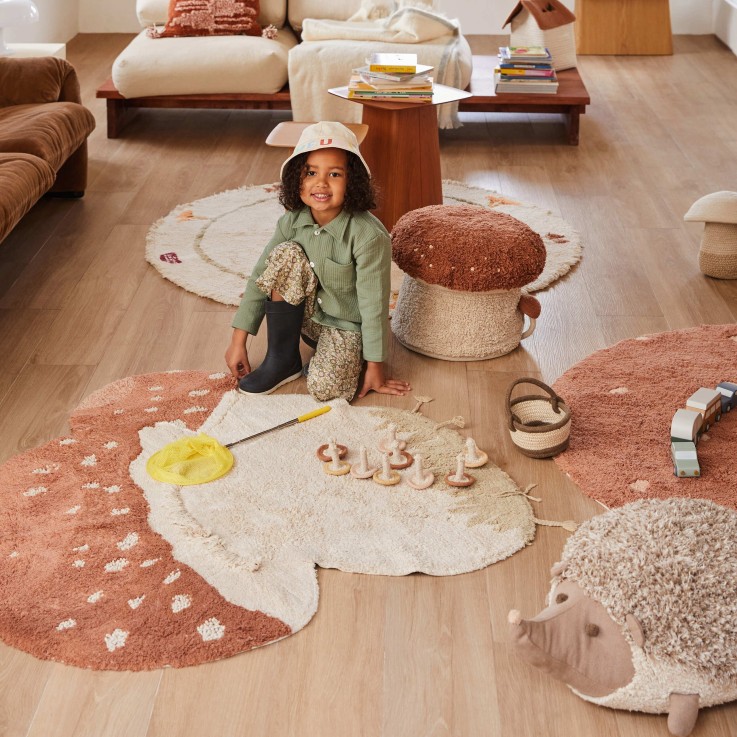  Tapis En Coton Champignon Chasse Aux Champignons