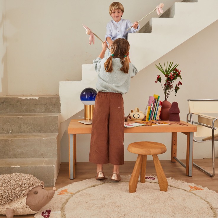 Tapis En Coton Chanterelle Chasse Aux Champignons