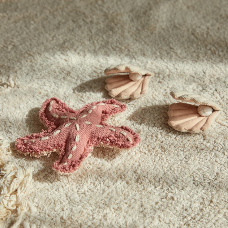 Tapis Rectangulaire En Coton Fond Marin Merveilles De La Mer