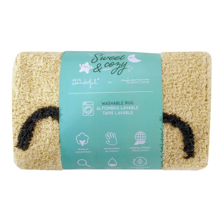 Tapis Rectangulaire En Coton Tu Es Mon Rayon De Soleil