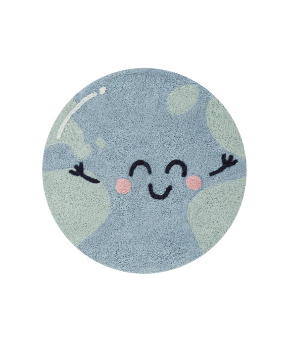 Tapis Rond En Coton Grand...