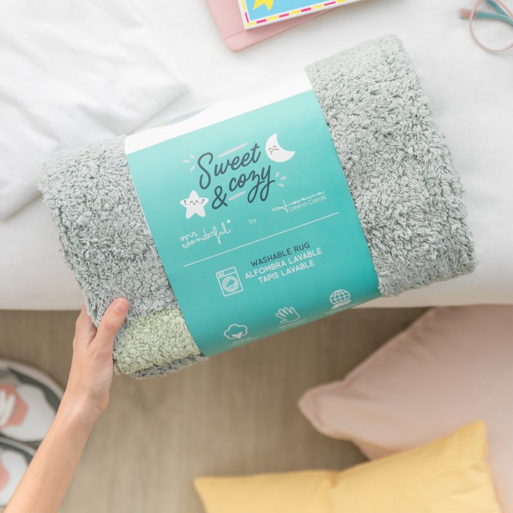 Coussin Tricoté En Coton Feuille De Bébé