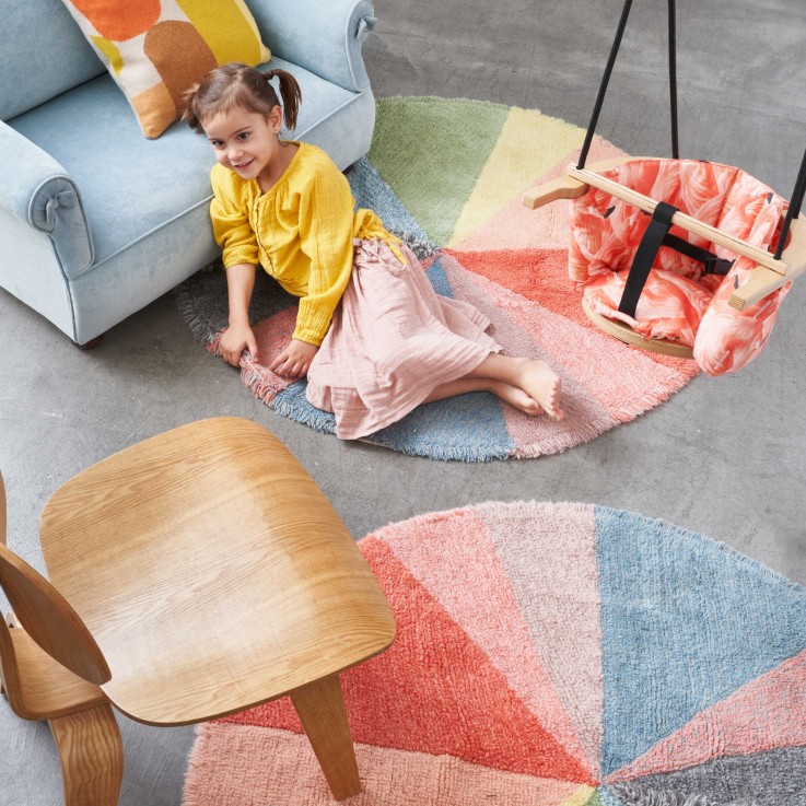 Tapis En Laine En Coton Pie Chart Donna Wilson