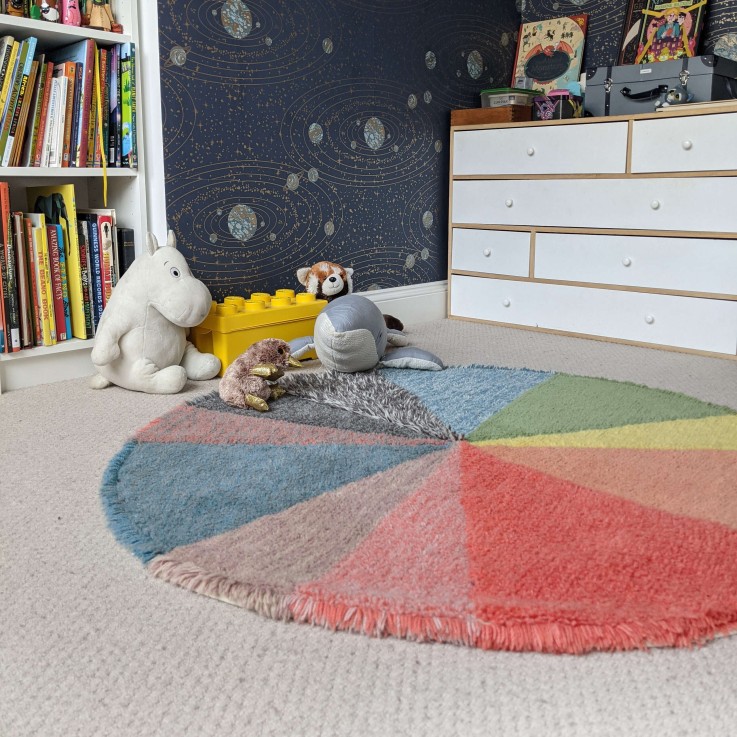 Tapis En Laine En Coton Pie Chart Donna Wilson