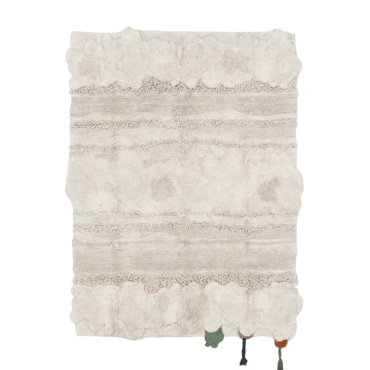 Tapis Rectangulaire En Coton Jardin Potager Oli&Carol