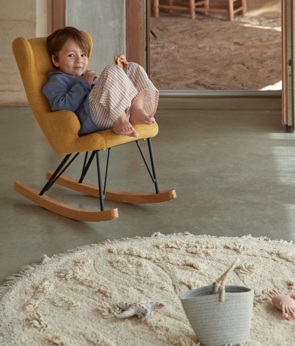 Tapis Rond En Coton Île...