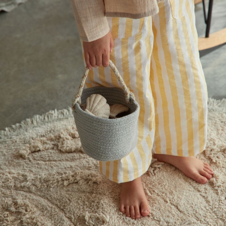 Tapis Rond En Coton Île Merveilles De La Mer