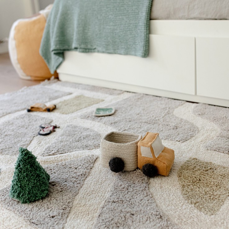 Tapis Rectangulaire En Coton Éco Ville Eco-City