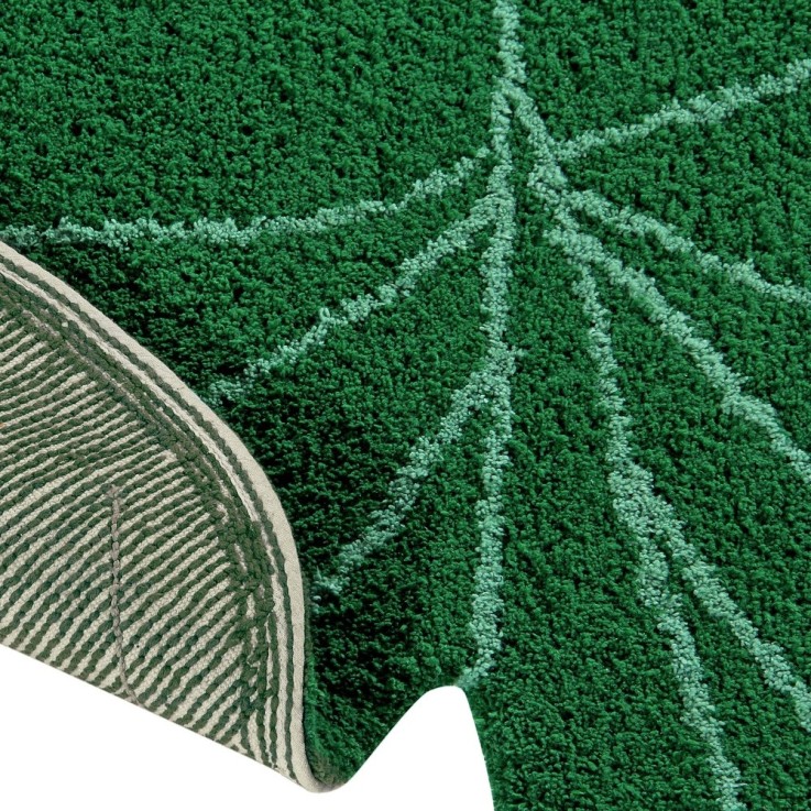 Tapis Rectangulaire En Coton Feuille Monstera Plants