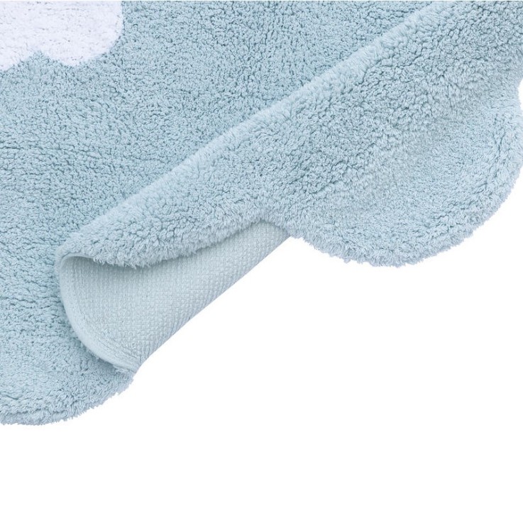 Tapis Rectangulaire En Coton Mini Nuage Mini Ones
