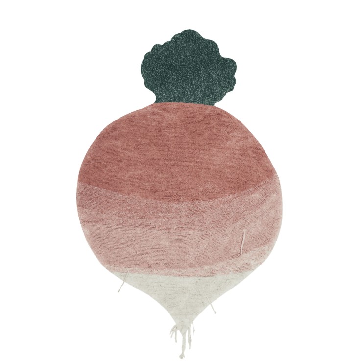 Tapis Rond En Coton Le Radis Ramona Oli&Carol