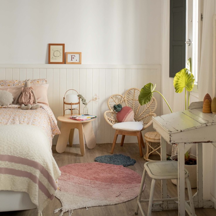 Tapis Rond En Coton Le Radis Ramona Oli&Carol