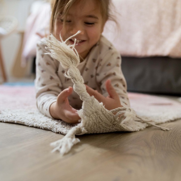 Tapis Rond En Coton Le Radis Ramona Oli&Carol
