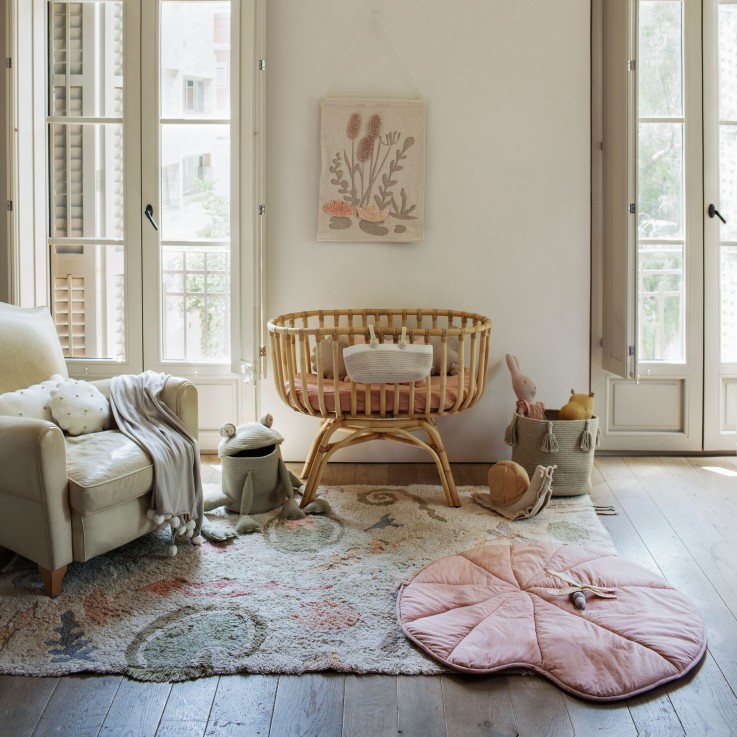 Tapis Rectangulaire En Coton Botanic Fantasy Jardin Fantastique