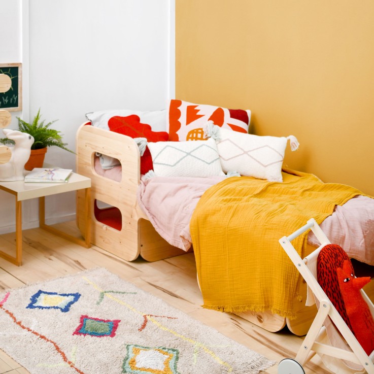 Tapis Rectangulaire En Coton Mini Kaarol Mini Ones