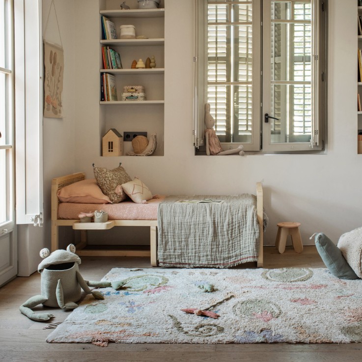 Panier Fred La Grenouille En Coton Jardin Fantastique