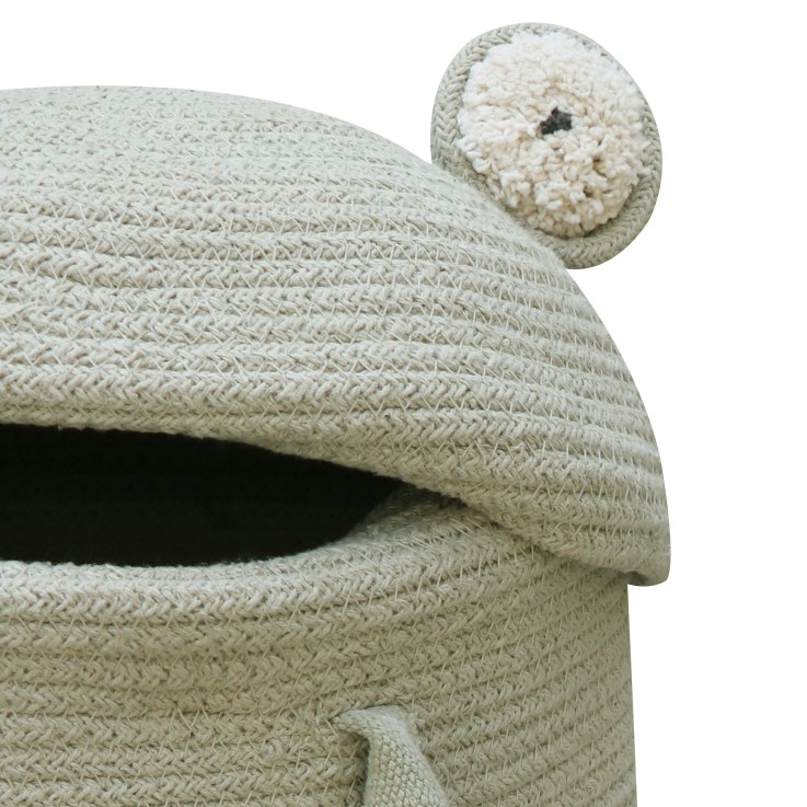 Panier Fred La Grenouille En Coton Jardin Fantastique