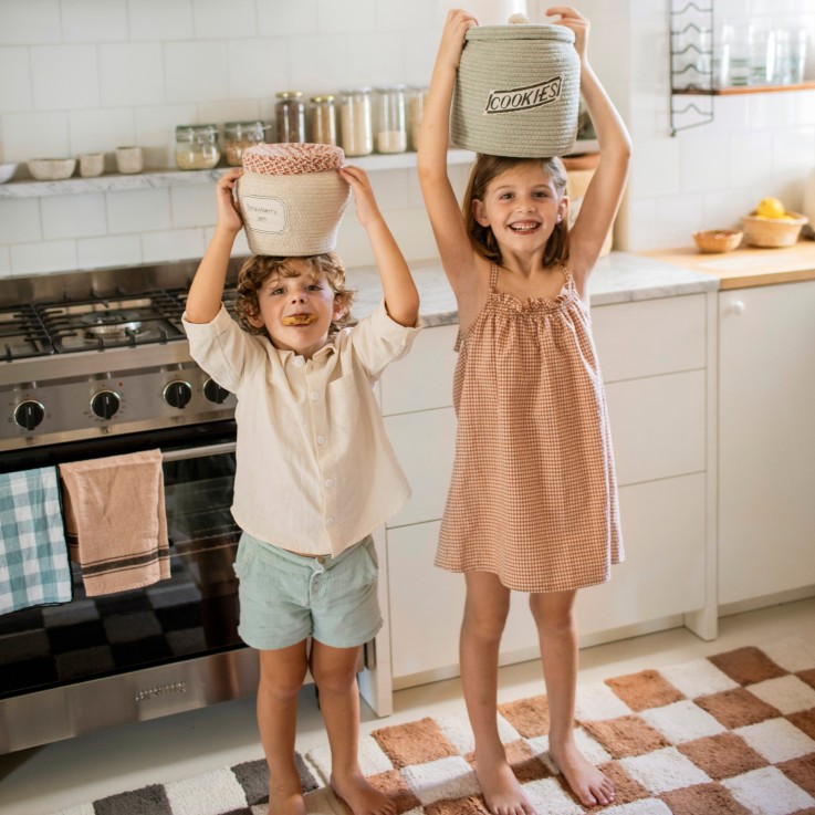 Panier Pot À Biscuits En Coton Little Chefs