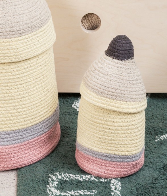 Panier À Crayons En Coton...