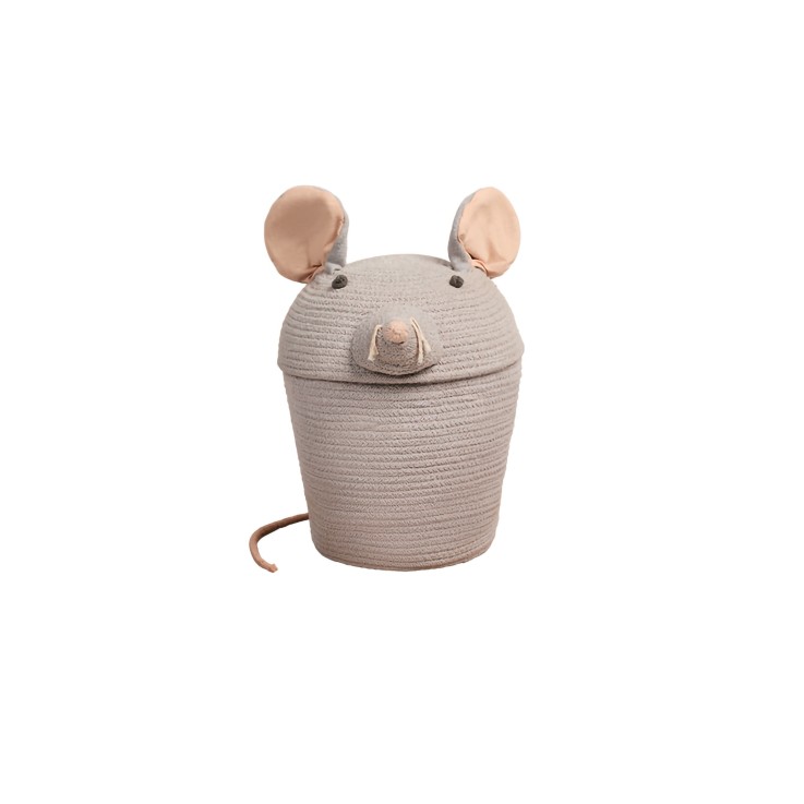 Panier Le Rat Renata En Coton Animal Crew