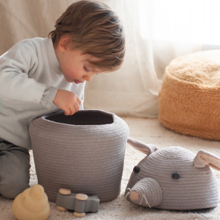 Panier Le Rat Renata En Coton Animal Crew