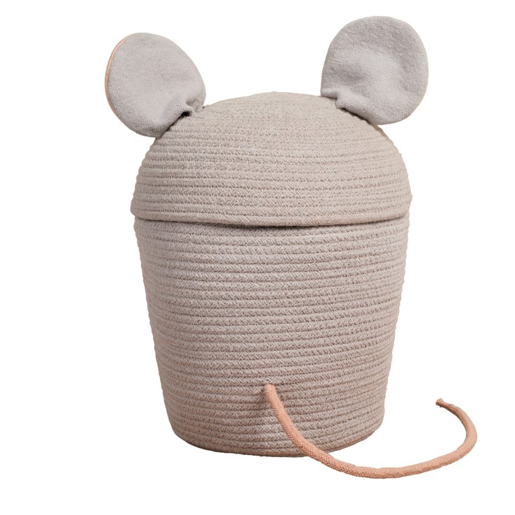 Panier Le Rat Renata En Coton Animal Crew