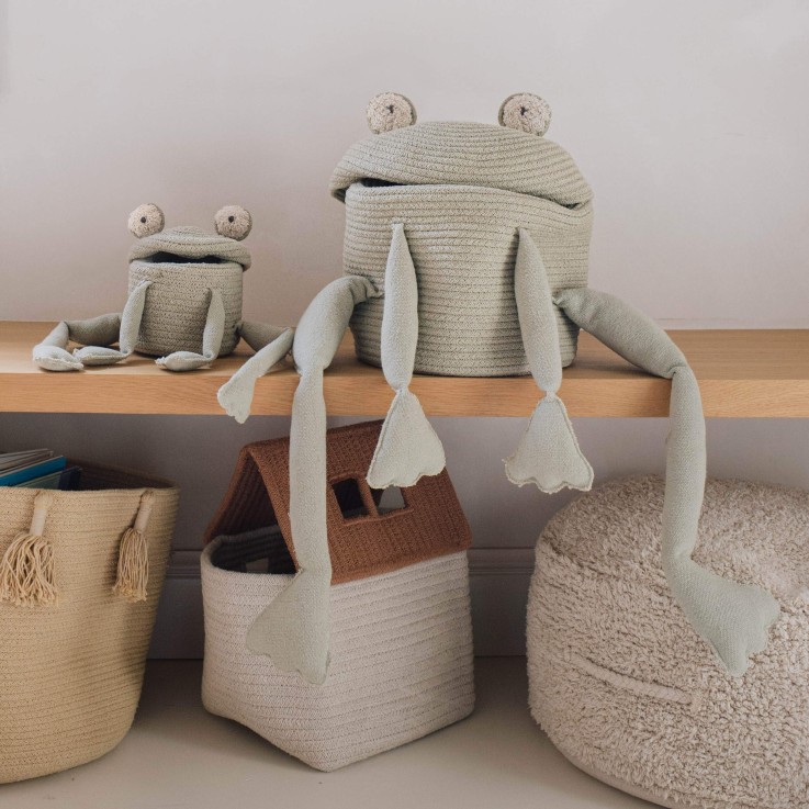 Panier Fred La Grenouille Jardin Fantastique