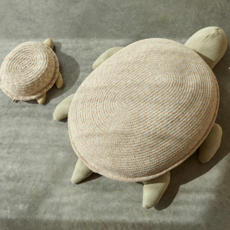 Panier Maman Tortue En Coton Merveilles De La Mer