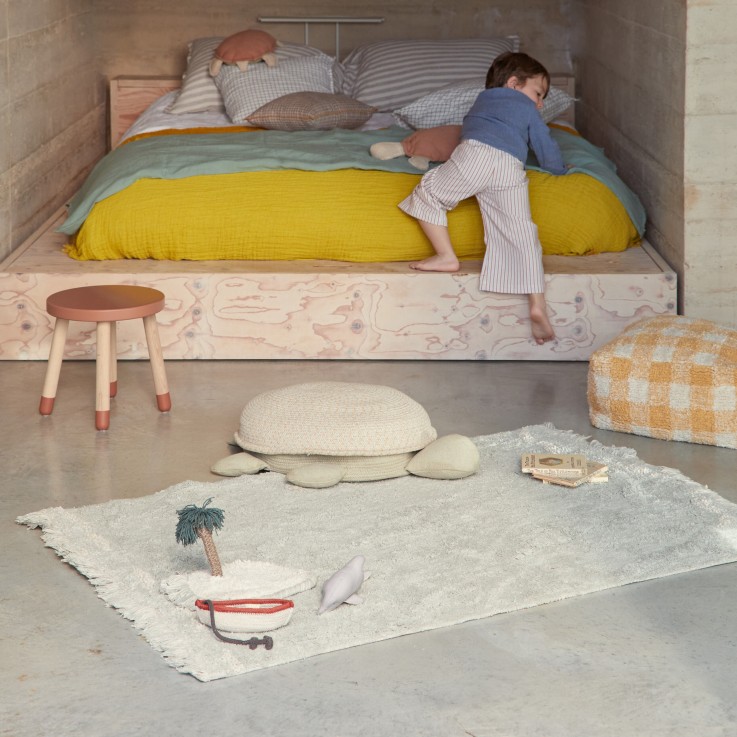 Panier Maman Tortue En Coton Merveilles De La Mer