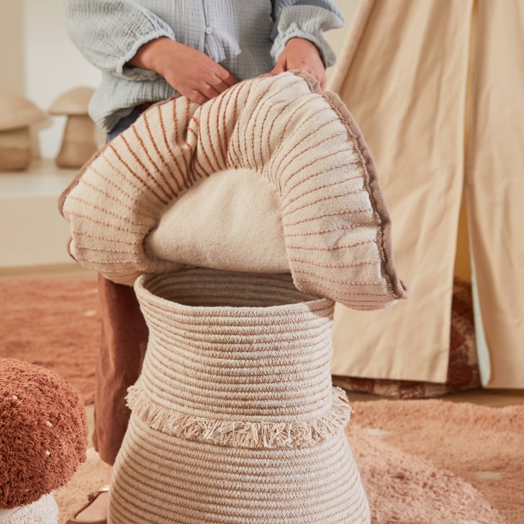 Panier Champignon Géant En Coton Chasse Aux Champignons