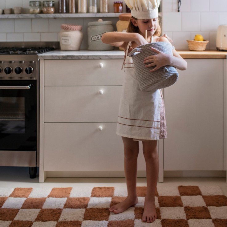 Panier De Cuisine En Coton Little Chefs