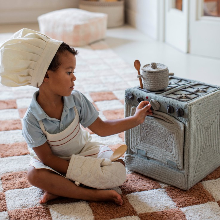 Panier De Cuisine En Coton Little Chefs