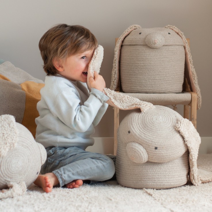 Panier Le Lapin Rita En Coton Animal Crew