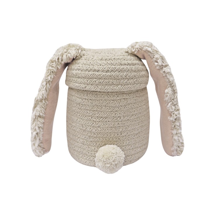  Panier Mini Rita Le Lapin En Coton The Animal Crew