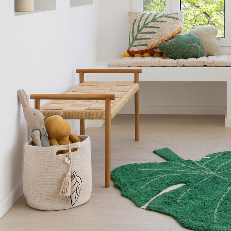 Panier Feuille En Coton Plants