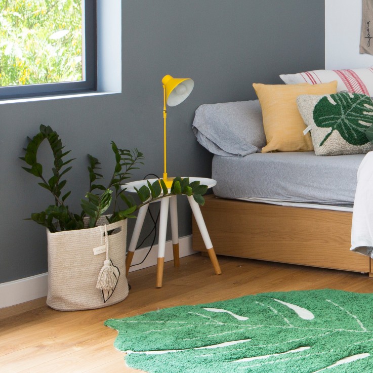 Panier Feuille En Coton Plants