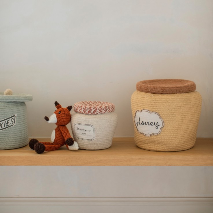 Panier Pot De Miel En Coton Little Chefs