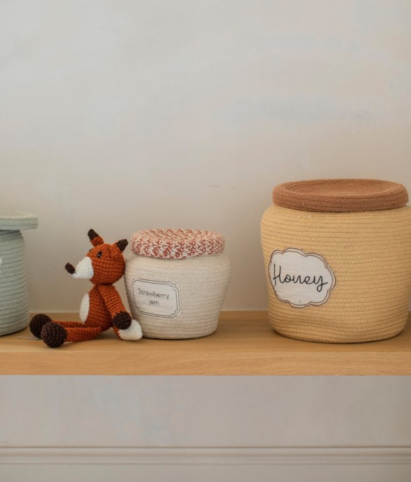 Panier Pot De Miel En Coton...